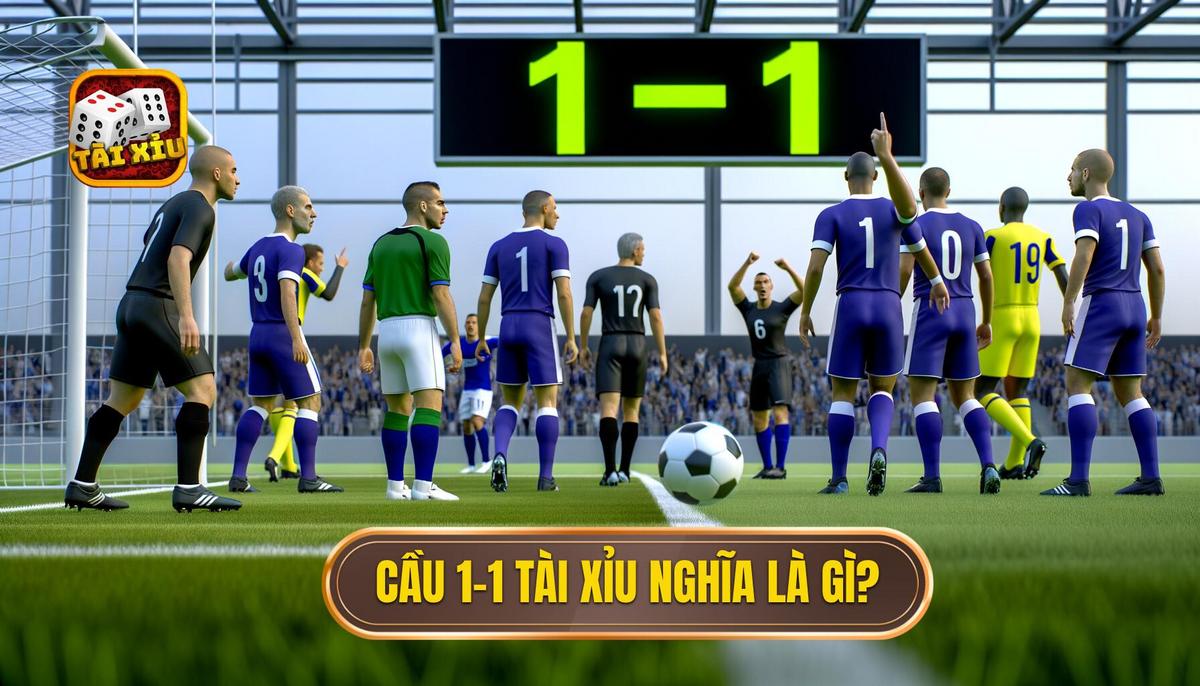 Cầu 1-1 tài xỉu là gì