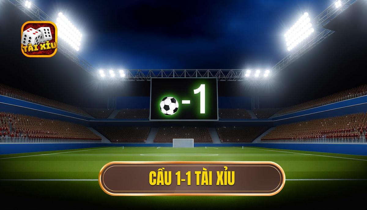 cầu 1-1 tài xỉu