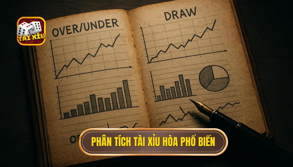 Phân tích các trường hợp tài xỉu hòa phổ biến trên thị trường