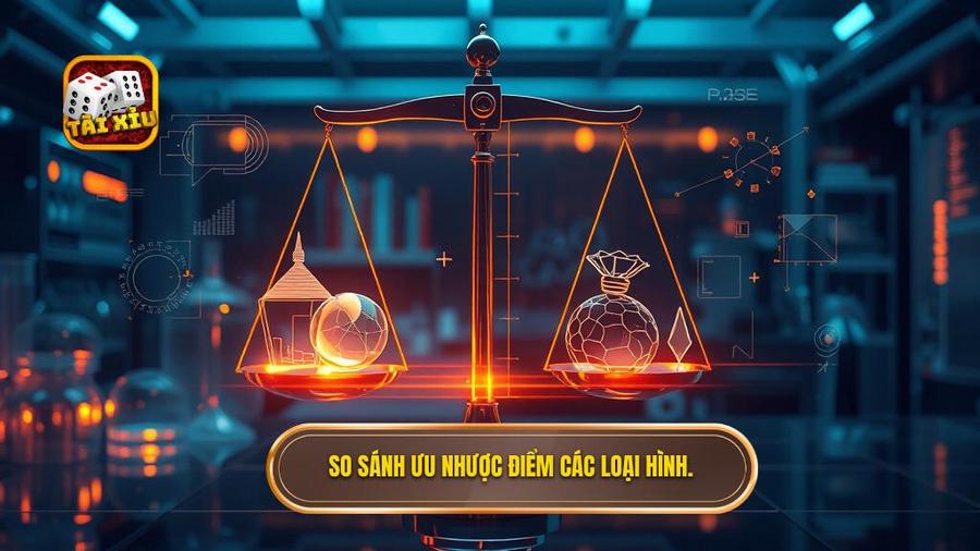 3. So sánh ưu nhược điểm các loại hình.
