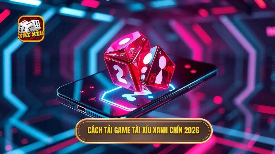 Hướng dẫn các bước tải game tài xỉu xanh chín 2026 về điện thoại