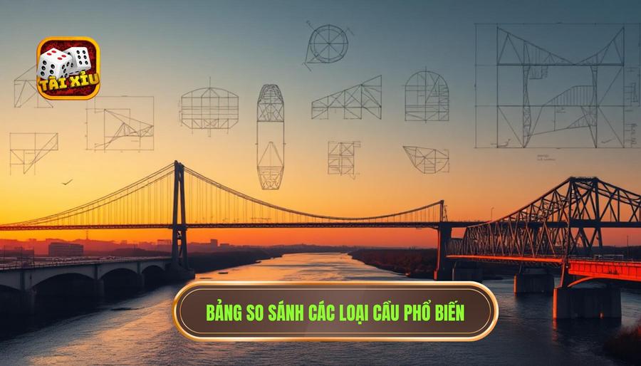 Bảng tổng hợp đặc điểm các loại cầu phổ biến